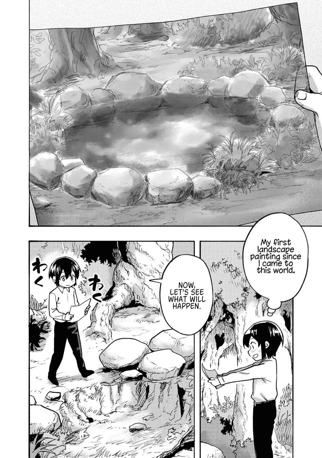 Kyou mo E ni Kaita Mochi ga Umai Chapter 2: Looking for Paints - Page 20