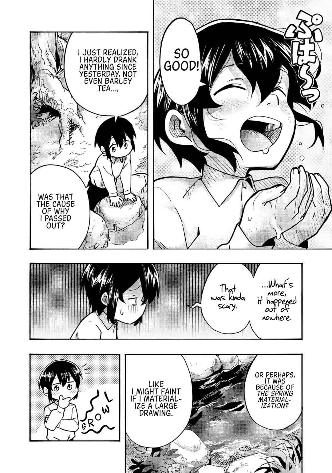 Kyou mo E ni Kaita Mochi ga Umai Chapter 2: Looking for Paints - Page 25