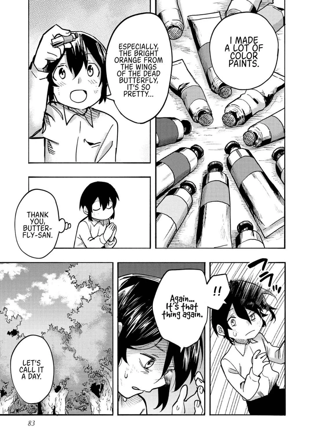 Kyou mo E ni Kaita Mochi ga Umai Chapter 2: Looking for Paints - Page 34