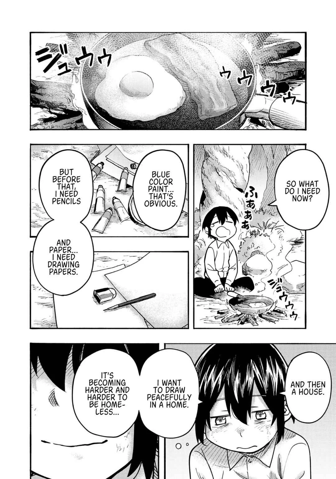 Kyou mo E ni Kaita Mochi ga Umai Chapter 2: Looking for Paints - Page 35