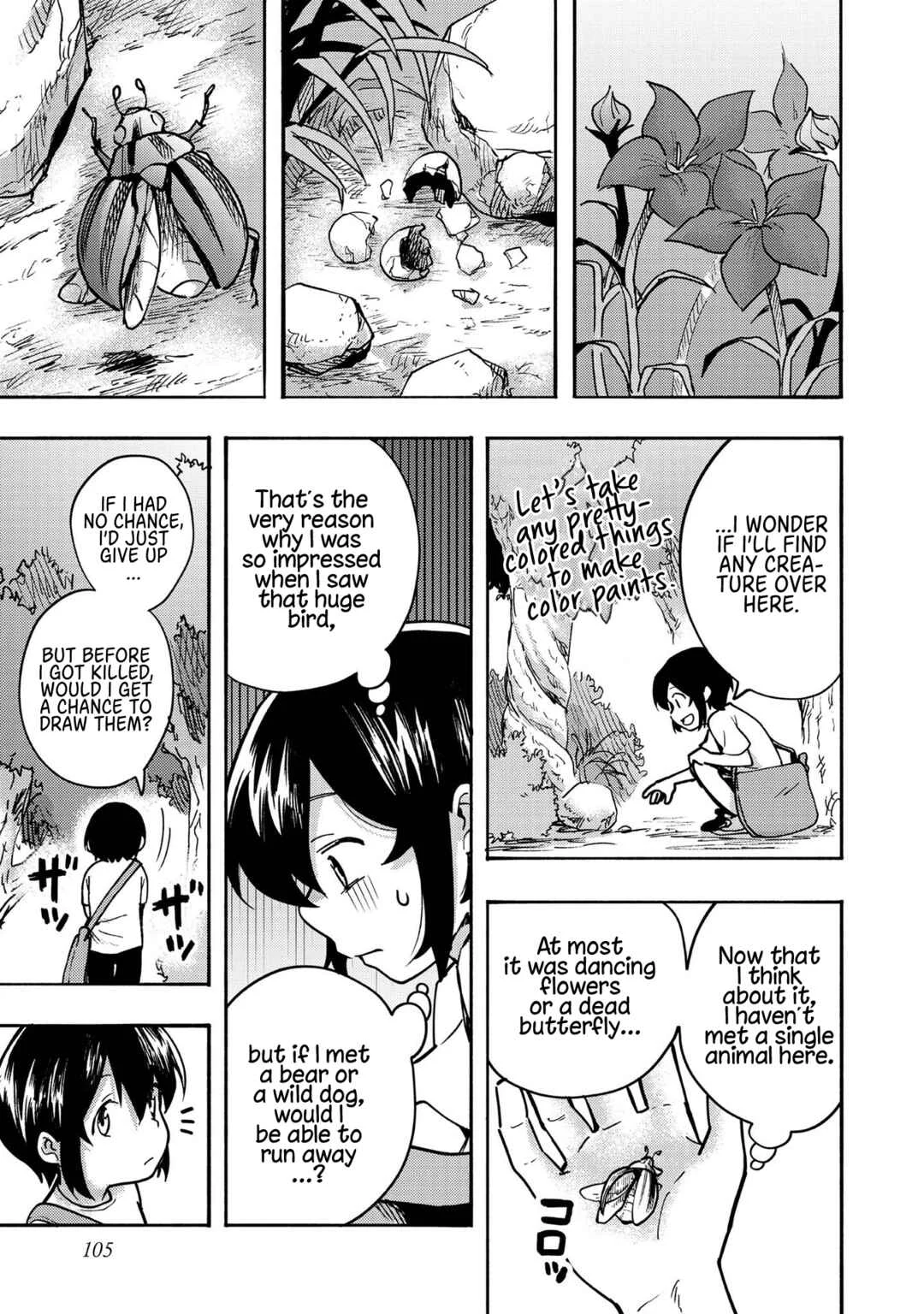 Kyou mo E ni Kaita Mochi ga Umai Chapter 3: Hugging the Sky Blue - Page 11