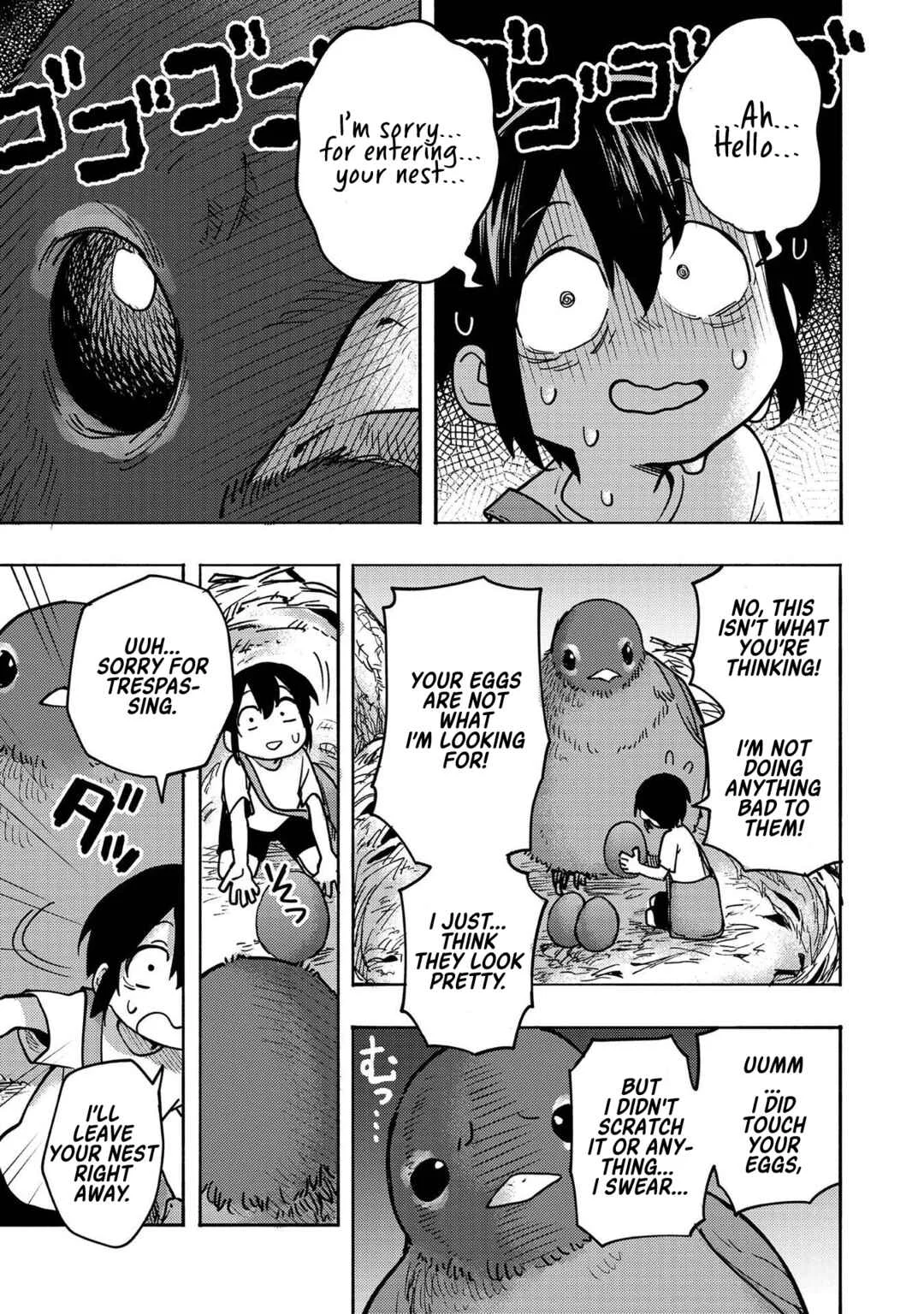 Kyou mo E ni Kaita Mochi ga Umai Chapter 3: Hugging the Sky Blue - Page 18