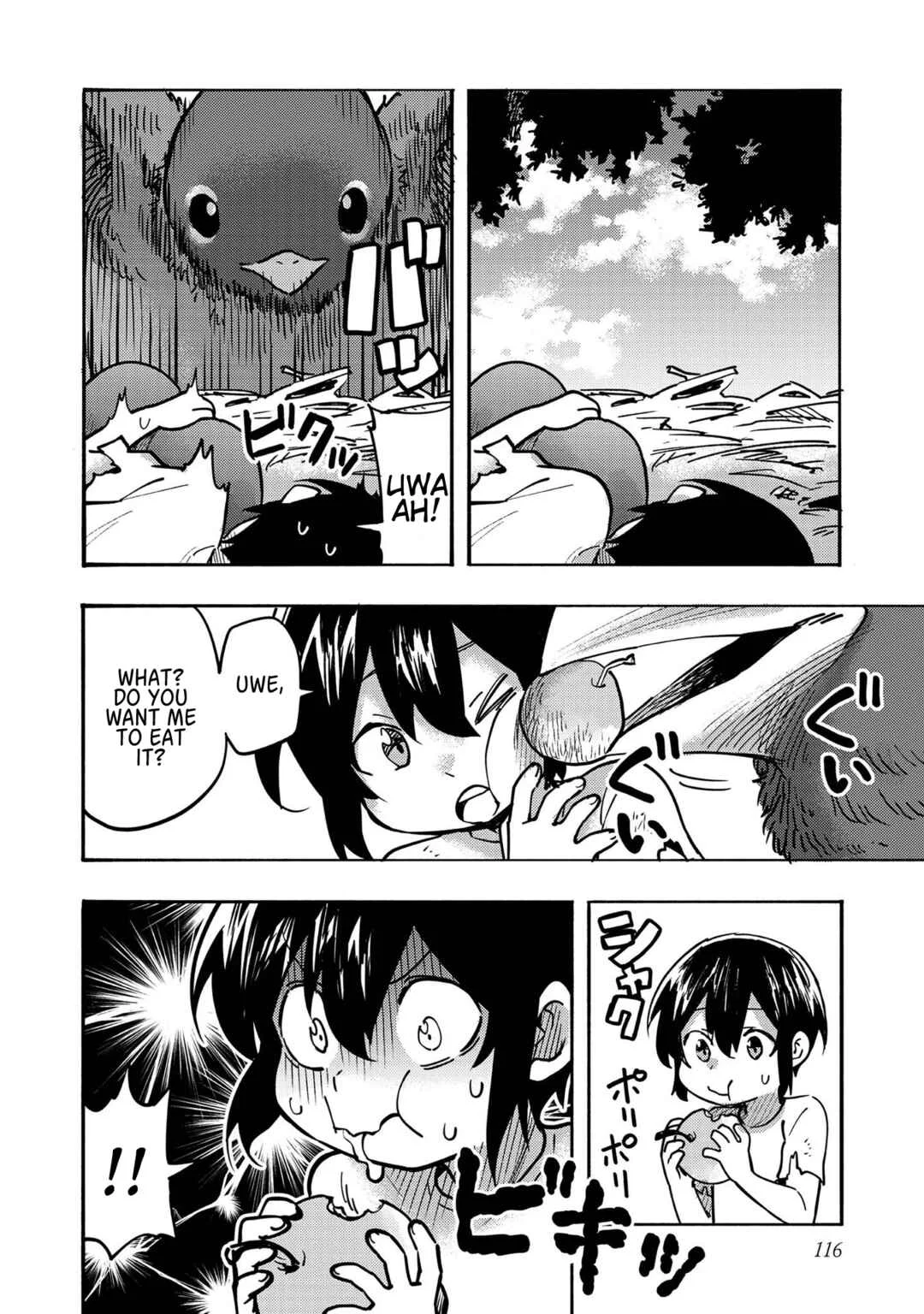 Kyou mo E ni Kaita Mochi ga Umai Chapter 3: Hugging the Sky Blue - Page 21