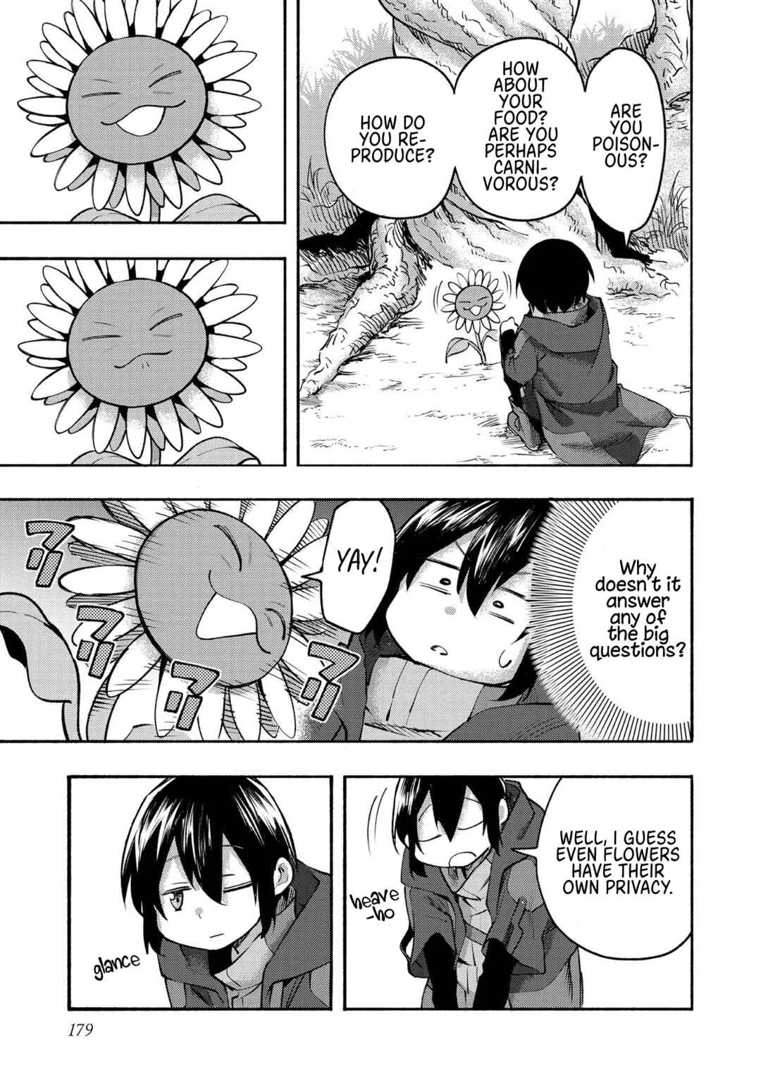 Kyou mo E ni Kaita Mochi ga Umai Chapter 4.5: Flower Observation - Page 3