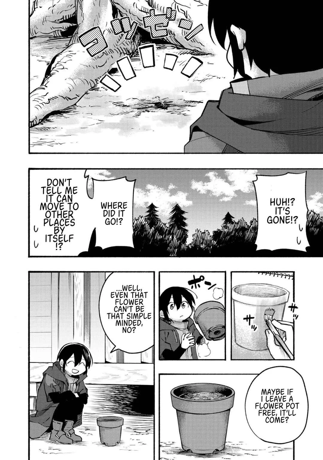 Kyou mo E ni Kaita Mochi ga Umai Chapter 4.5: Flower Observation - Page 4