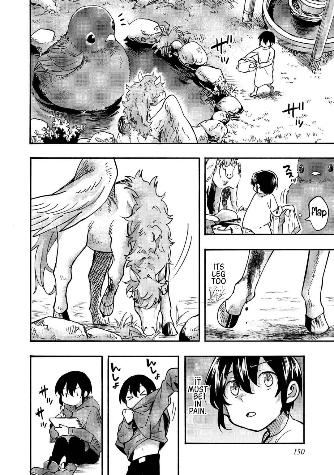Kyou mo E ni Kaita Mochi ga Umai Chapter 4: Strange Horses Visited My Home - Page 16