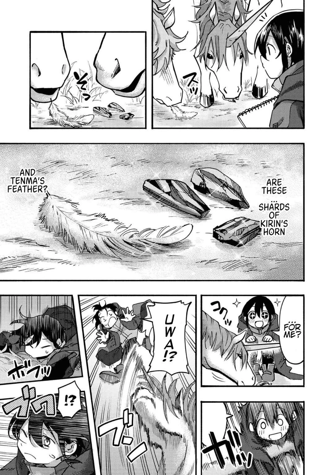 Kyou mo E ni Kaita Mochi ga Umai Chapter 4: Strange Horses Visited My Home - Page 37