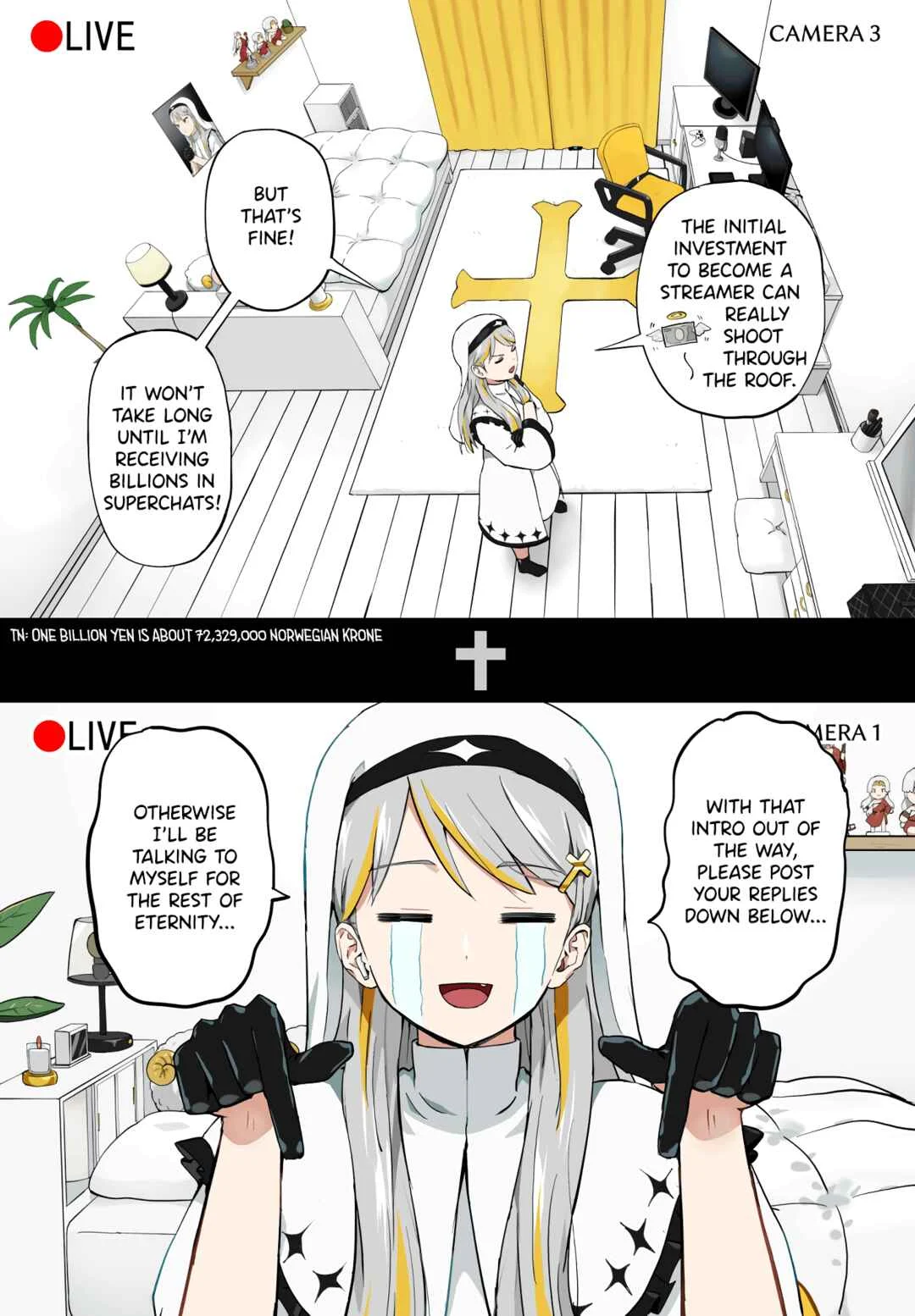 Kyuusai Kei Vtterer ✟ Messiah-chan Chapter 1 - Page 4