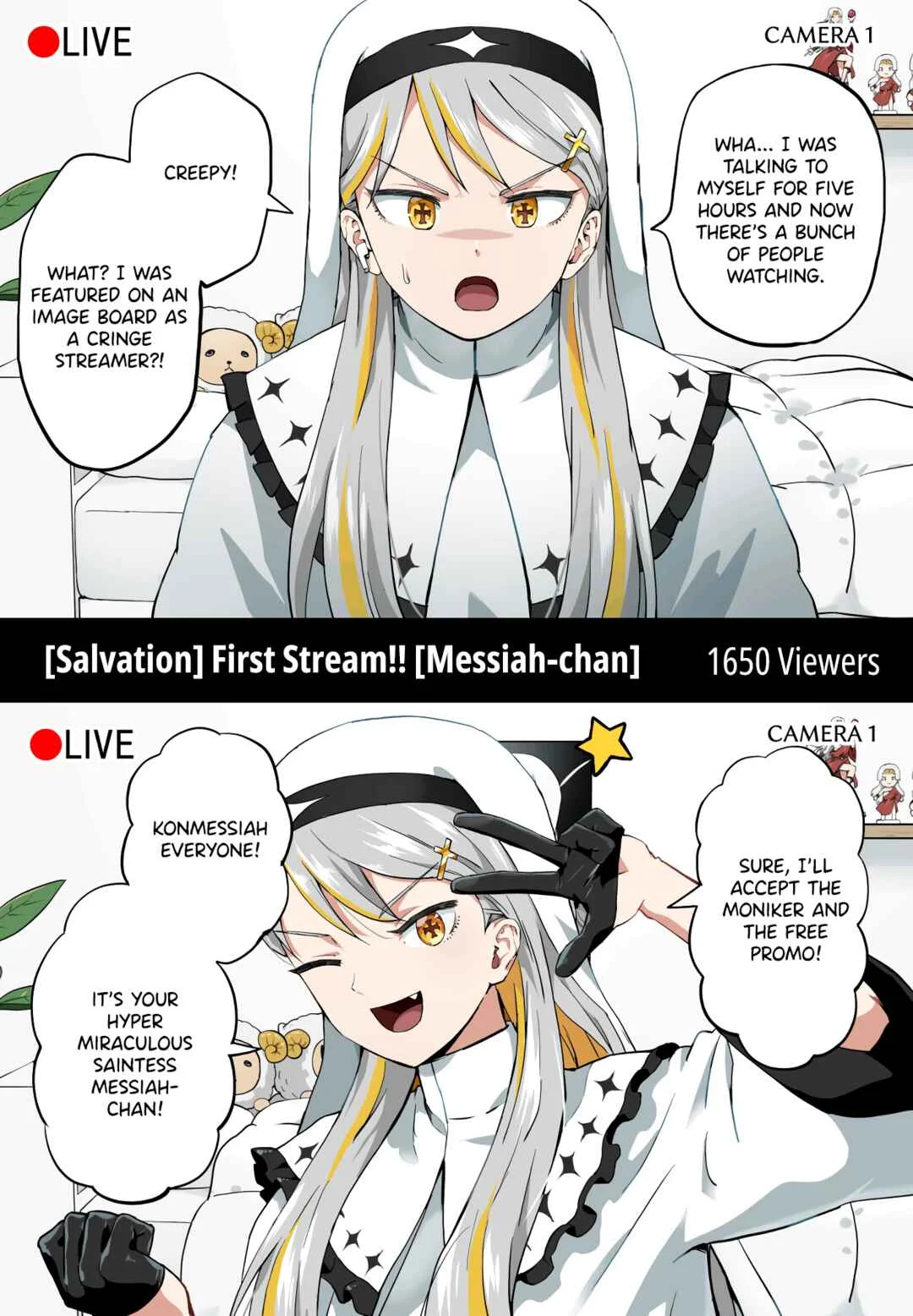 Kyuusai Kei Vtterer ✟ Messiah-chan Chapter 2 - Page 1