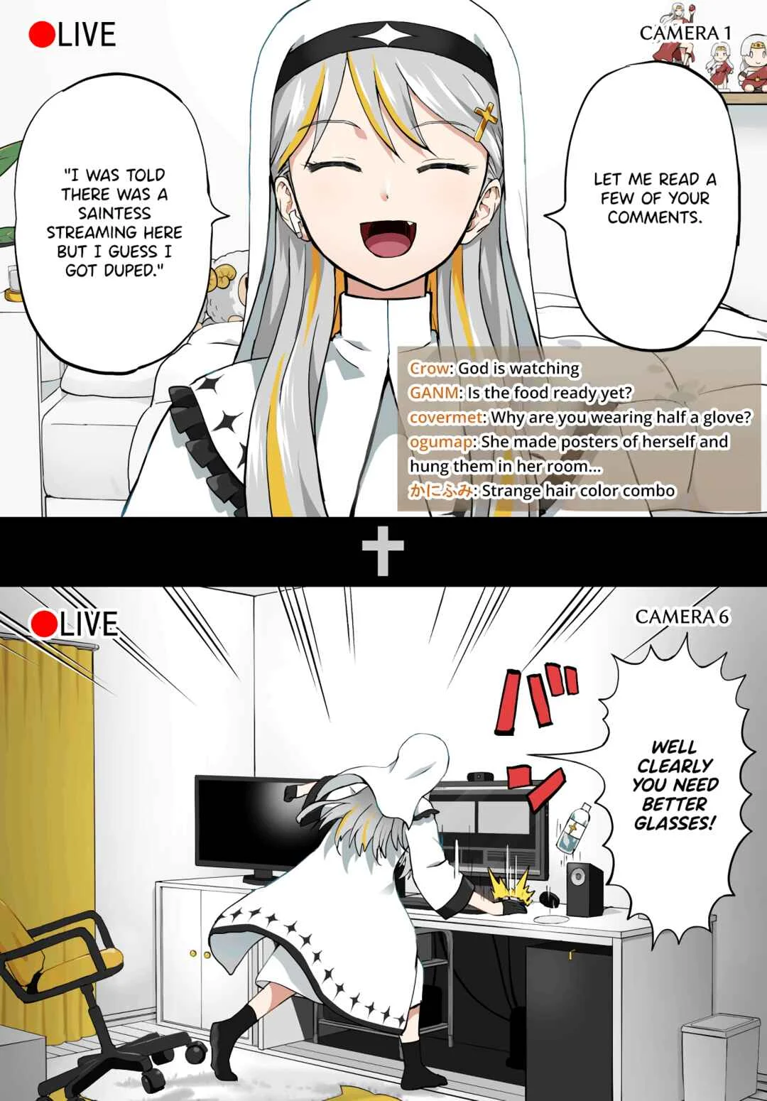 Kyuusai Kei Vtterer ✟ Messiah-chan Chapter 2 - Page 2