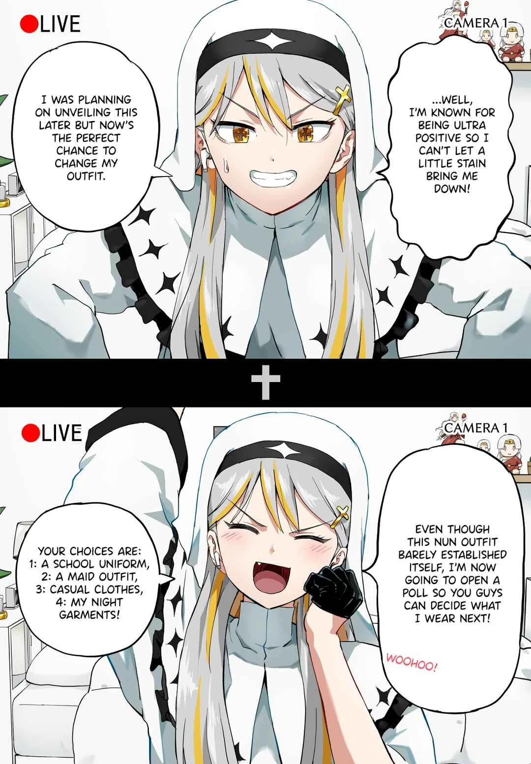 Kyuusai Kei Vtterer ✟ Messiah-chan Chapter 3 - Page 2
