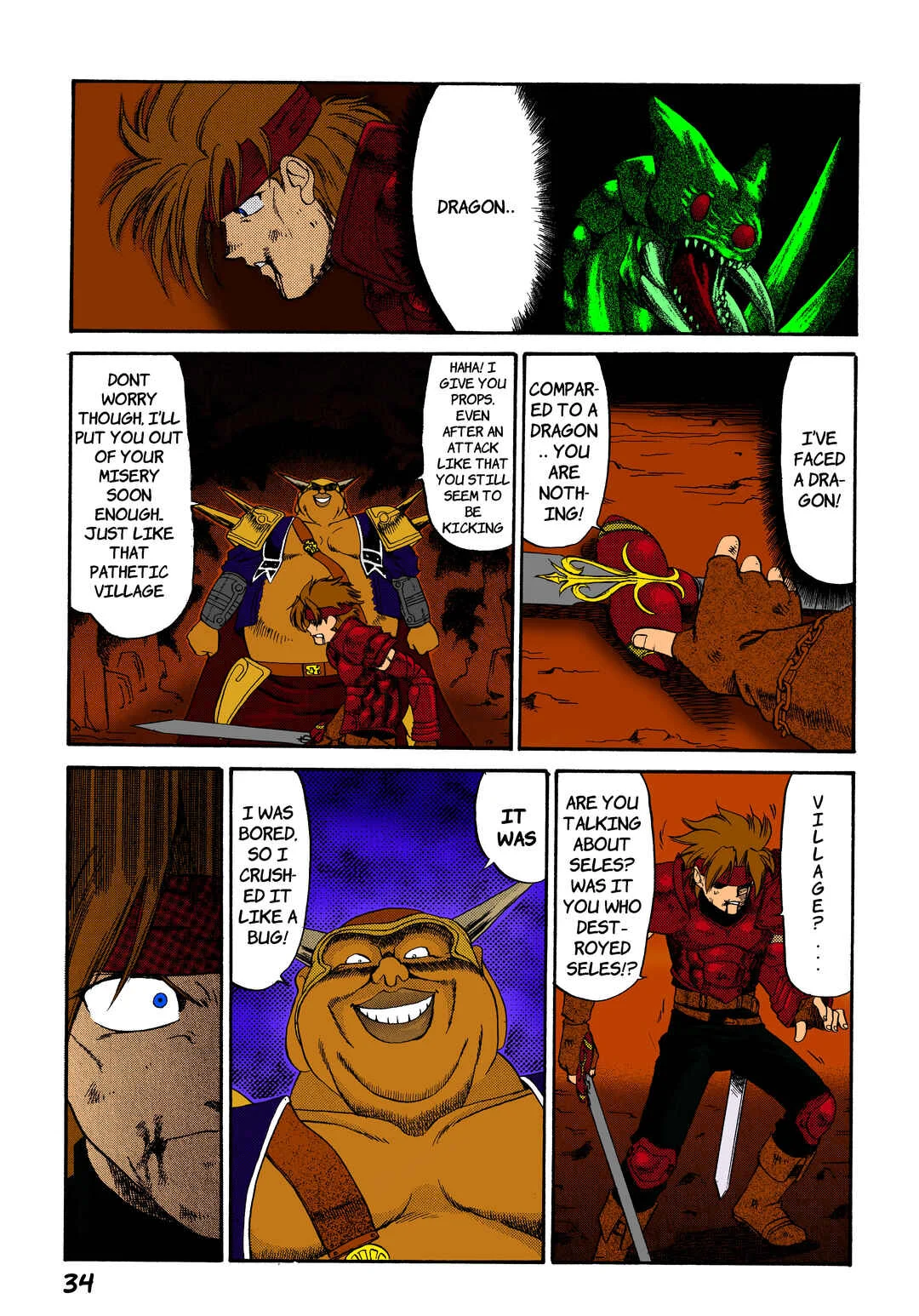 Legend of Dragoon Chapter 1: Hellena Prison - Page 22
