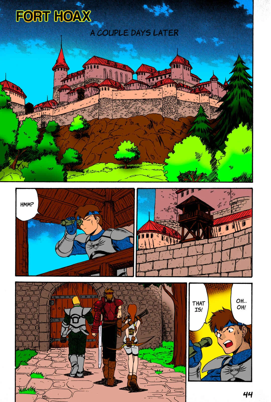 Legend of Dragoon Chapter 1: Hellena Prison - Page 32