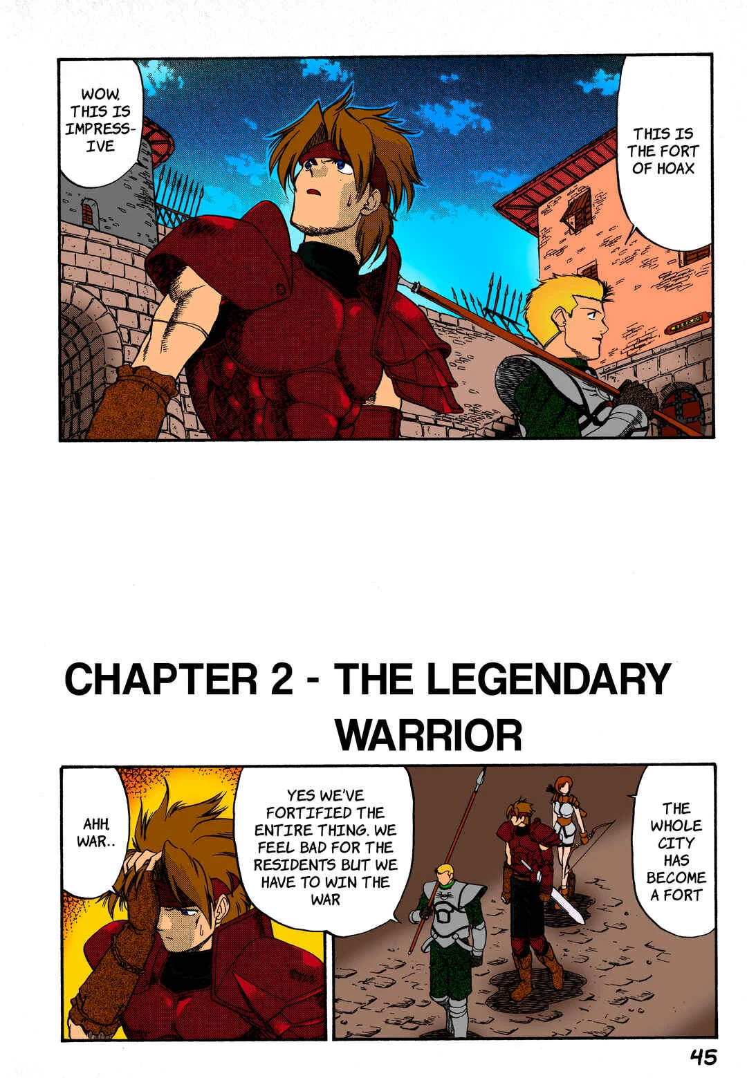 Legend of Dragoon Chapter 2: The Legendary Warrior - Page 1