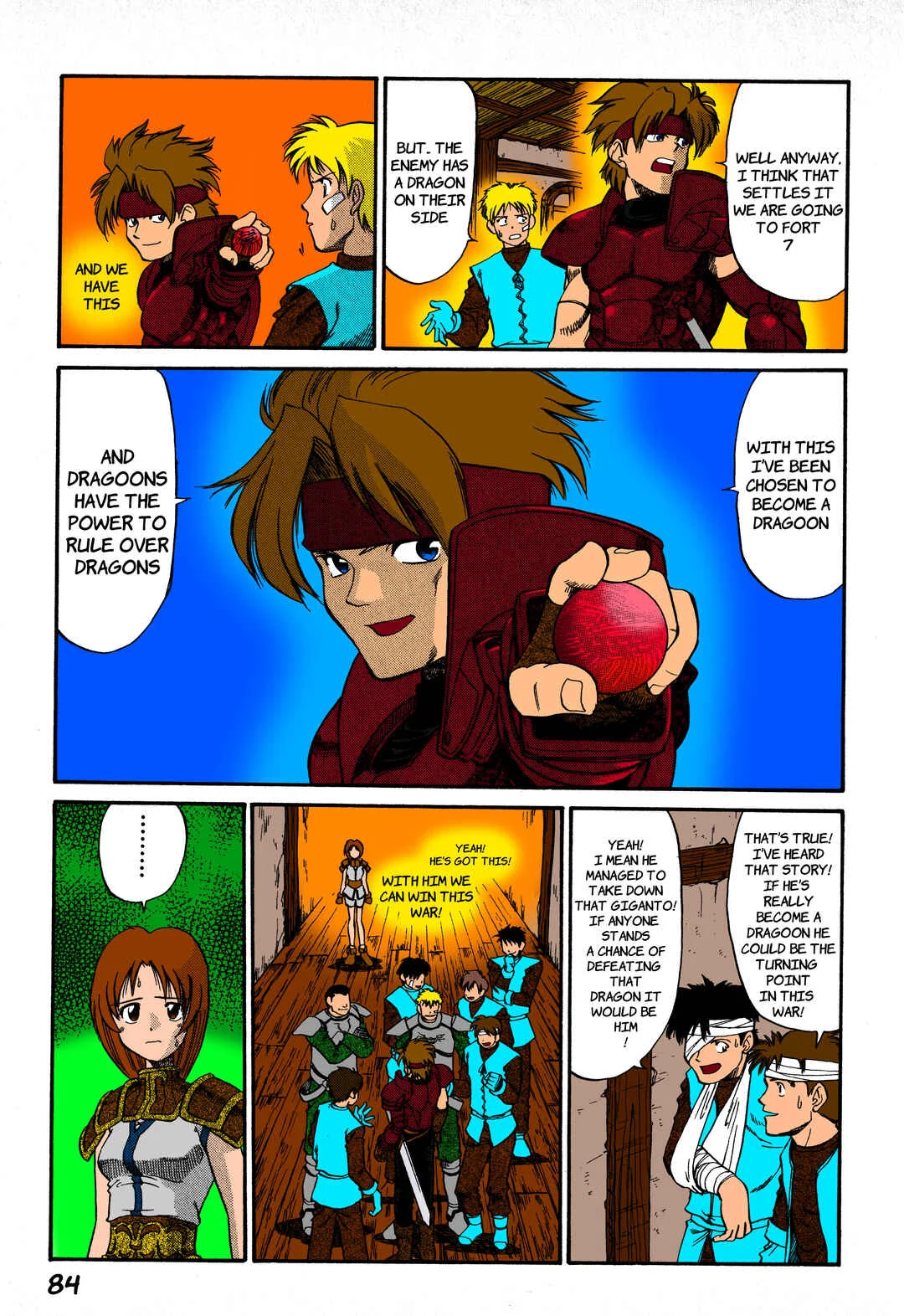 Legend of Dragoon Chapter 3: The Green Tusked Dragon - Page 8