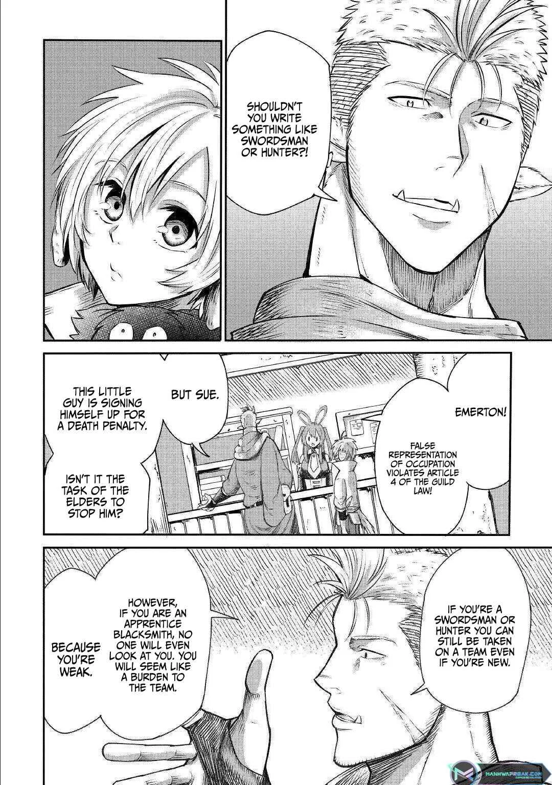 Level 596 no Tanya Minarai Chapter 4: To the Adventurers Guild - Page 19