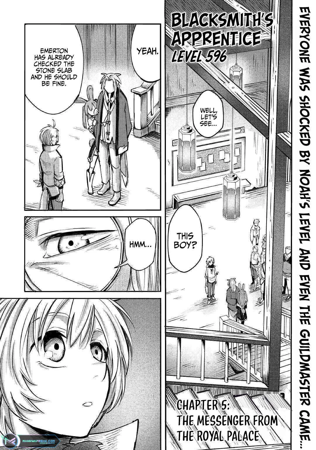 Level 596 no Tanya Minarai Chapter 5: The Messenger from the Royal Palace - Page 2