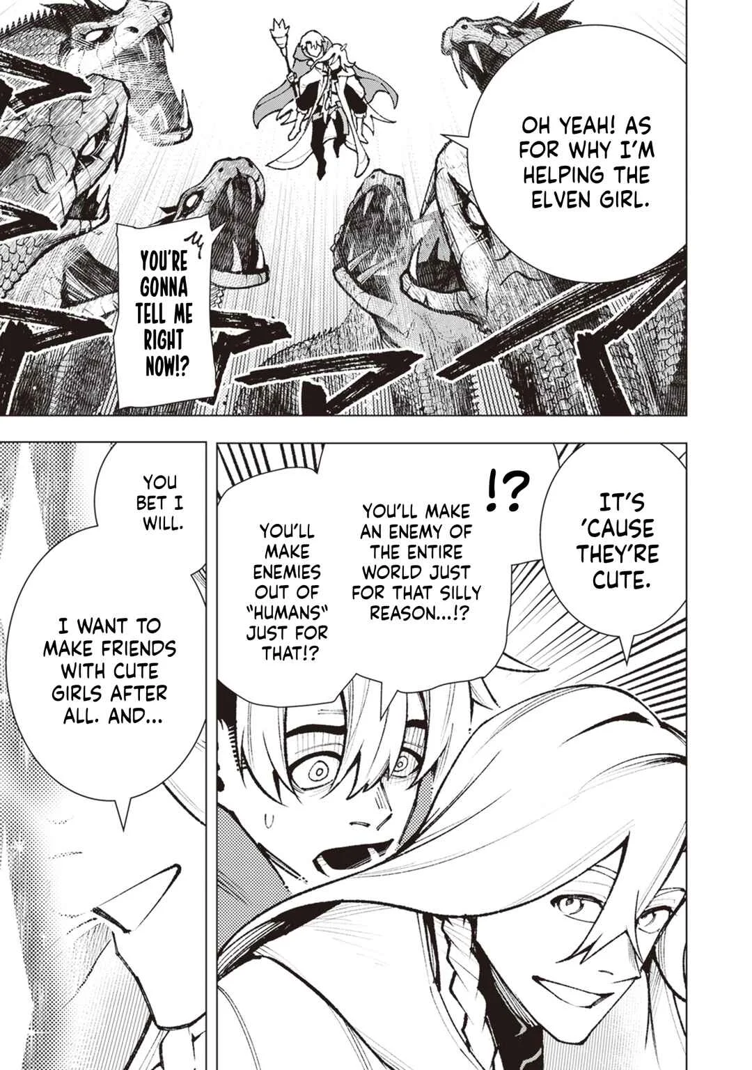 Level Count Stop kara Hajimaru, Kamisama-teki Isekai Life: Saikyou Status ni Tensei Shita node Suki ni Ikimasu Chapter 4: Jormungand  - Page 35
