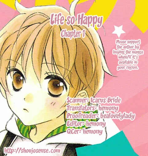 Life So Happy Chapter 1 - Page 1
