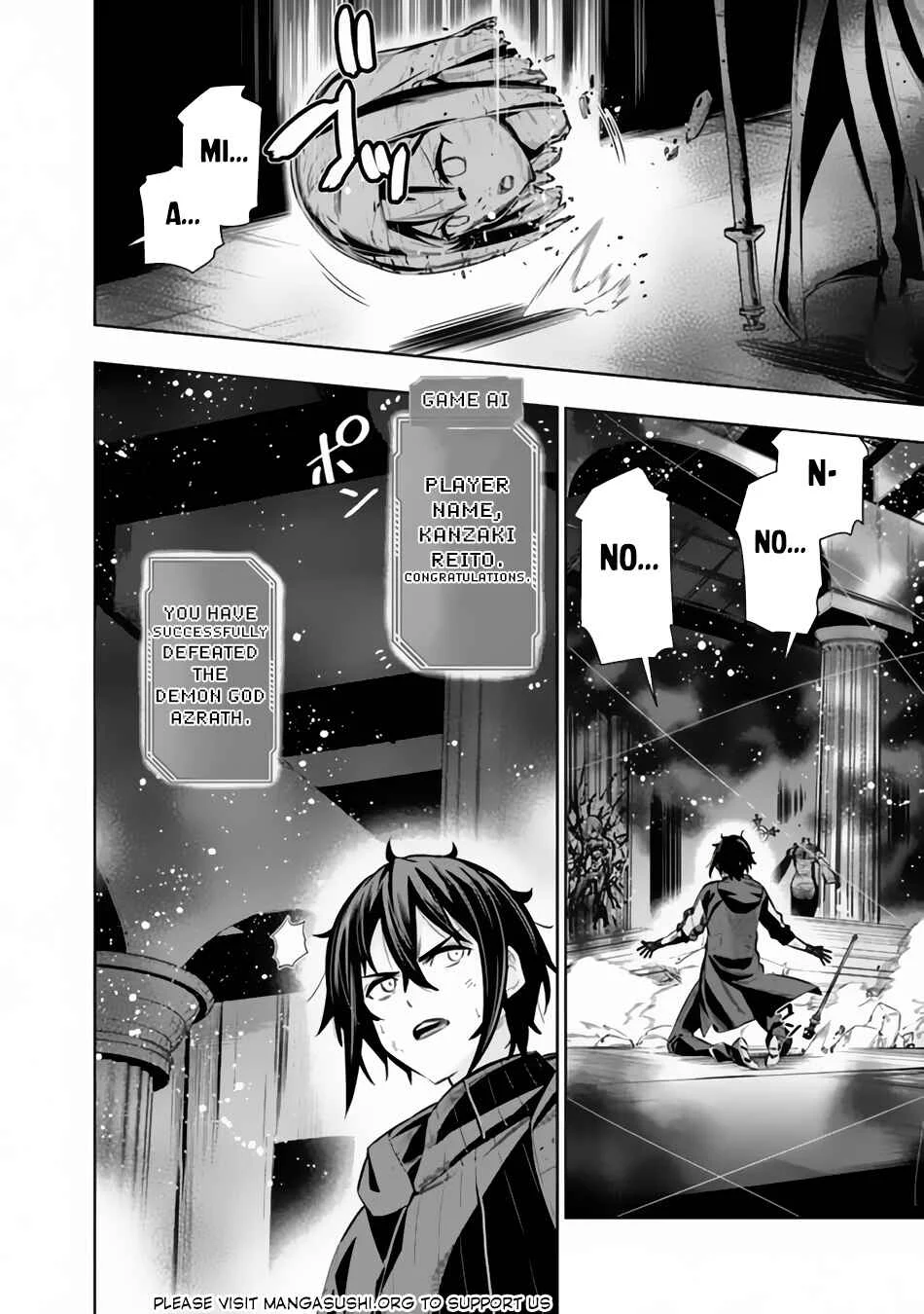 Logout Shita no wa VRMMO ja Naku Honmono no Isekai deshita: Genjitsu ni Modotte mo Status ga Kowareteiru Ken Chapter 1 - Page 38