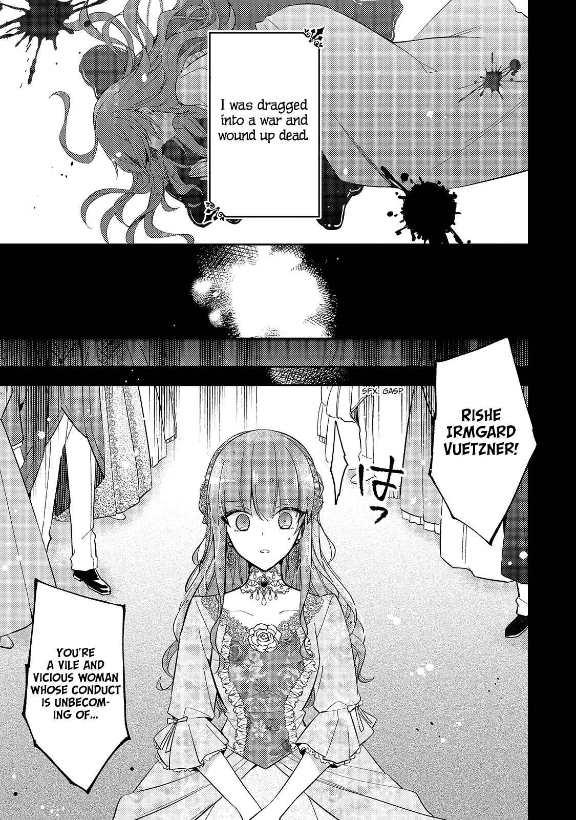Loop 7-kaime no Akuyaku Reijou wa, Moto Tekikoku de Jiyuu Kimama na Hanayome Seikatsu o Mankitsu Suru Chapter 1: This is the Seventh Loop! - Page 7