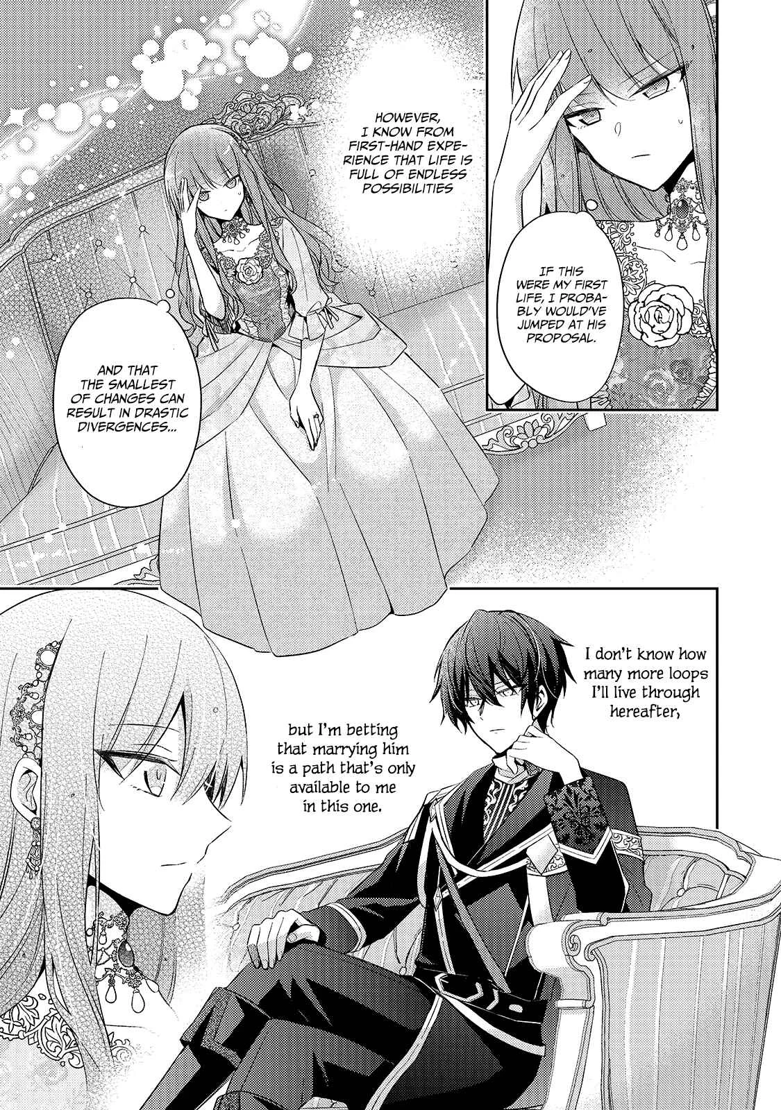 Loop 7-kaime no Akuyaku Reijou wa, Moto Tekikoku de Jiyuu Kimama na Hanayome Seikatsu o Mankitsu Suru Chapter 2: I'll Loaf Around at the Palace All Day Long! - Page 9