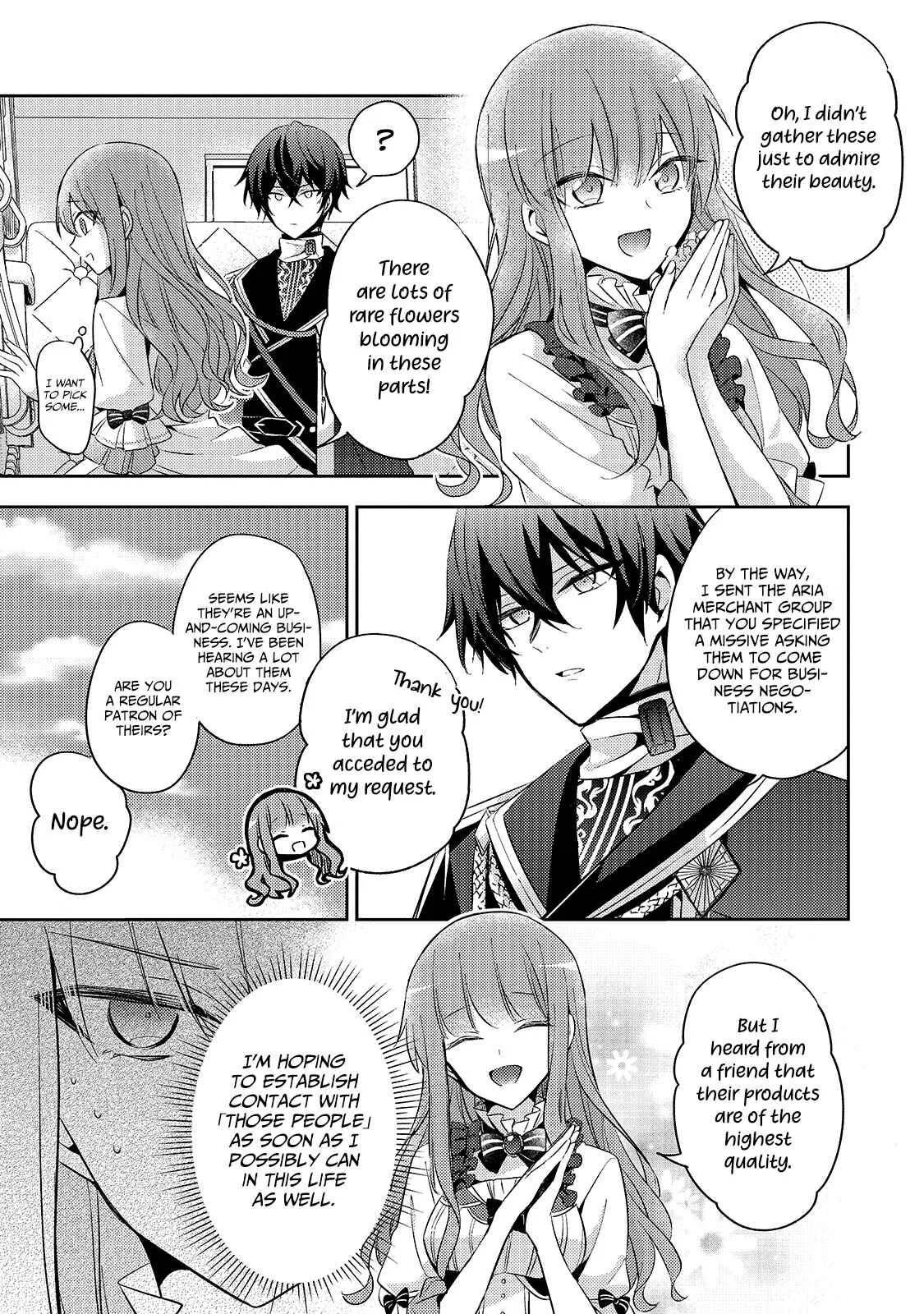 Loop 7-kaime no Akuyaku Reijou wa, Moto Tekikoku de Jiyuu Kimama na Hanayome Seikatsu o Mankitsu Suru Chapter 2: I'll Loaf Around at the Palace All Day Long! - Page 21