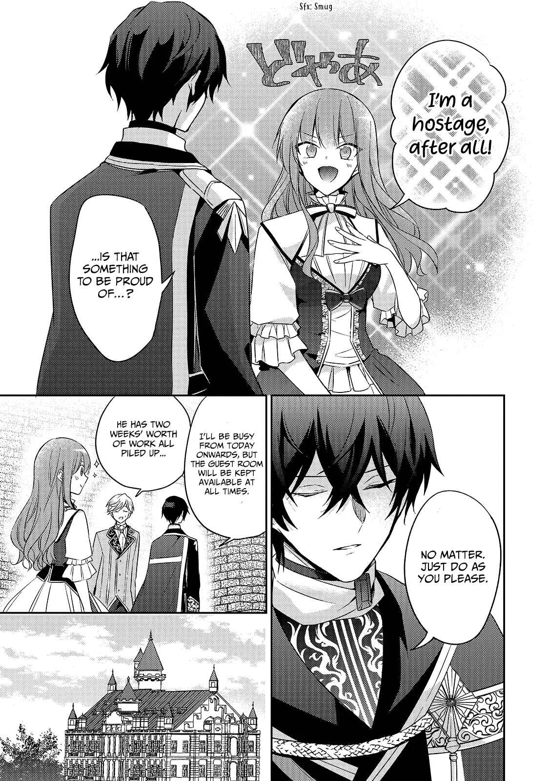 Loop 7-kaime no Akuyaku Reijou wa, Moto Tekikoku de Jiyuu Kimama na Hanayome Seikatsu o Mankitsu Suru Chapter 3: To Be a Hostage is a Wonderful Thing! - Page 22