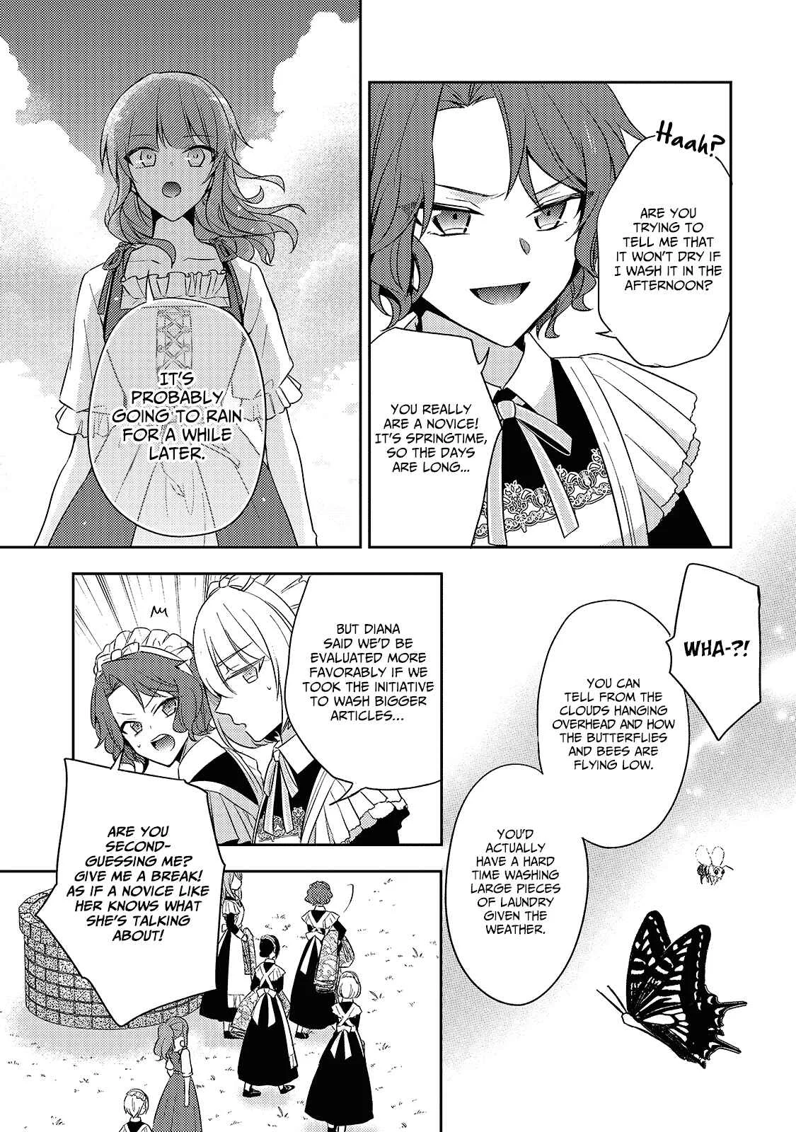 Loop 7-kaime no Akuyaku Reijou wa, Moto Tekikoku de Jiyuu Kimama na Hanayome Seikatsu o Mankitsu Suru Chapter 4: I Won't Be Able to Loaf Around if War Breaks Out! - Page 8