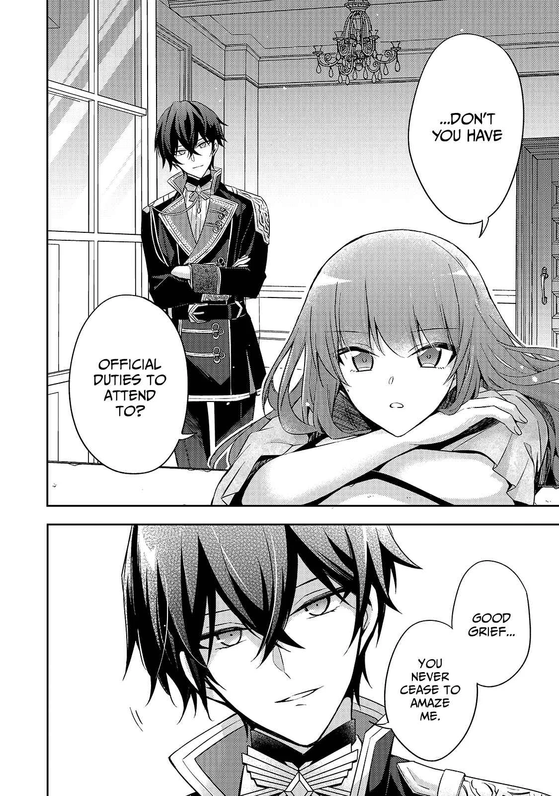 Loop 7-kaime no Akuyaku Reijou wa, Moto Tekikoku de Jiyuu Kimama na Hanayome Seikatsu o Mankitsu Suru Chapter 4: I Won't Be Able to Loaf Around if War Breaks Out! - Page 13