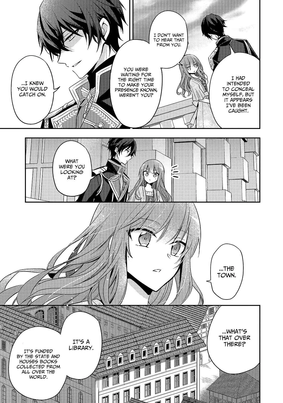 Loop 7-kaime no Akuyaku Reijou wa, Moto Tekikoku de Jiyuu Kimama na Hanayome Seikatsu o Mankitsu Suru Chapter 4: I Won't Be Able to Loaf Around if War Breaks Out! - Page 14