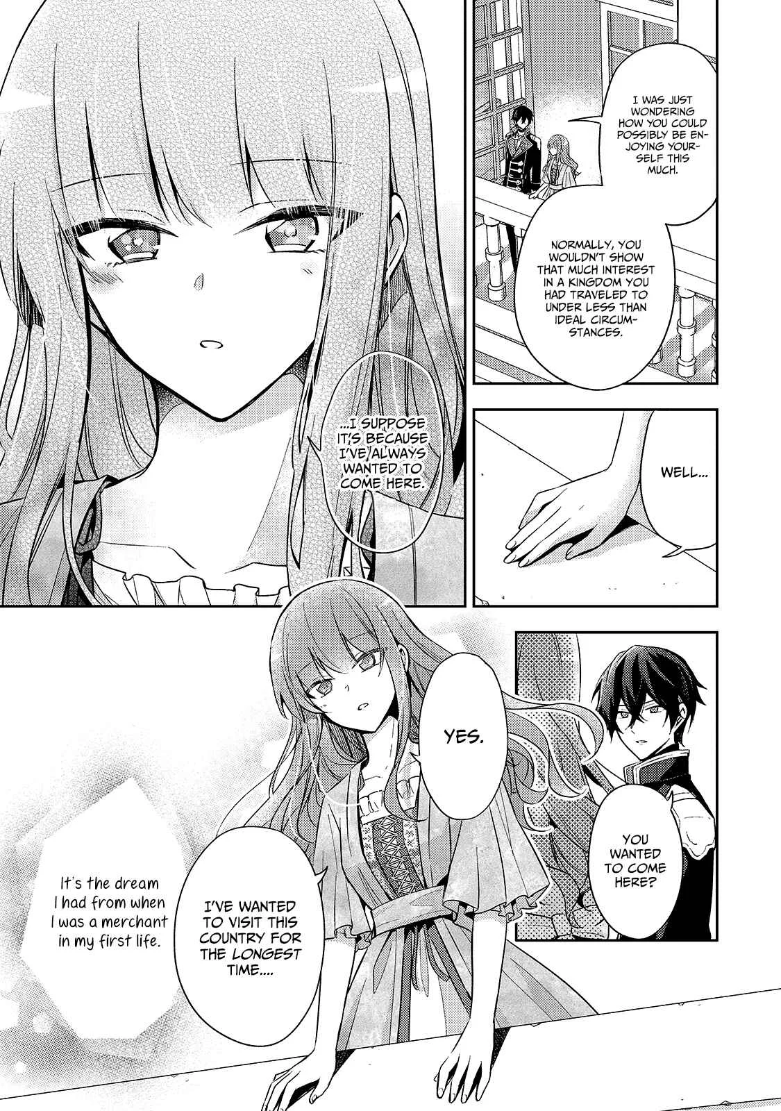 Loop 7-kaime no Akuyaku Reijou wa, Moto Tekikoku de Jiyuu Kimama na Hanayome Seikatsu o Mankitsu Suru Chapter 4: I Won't Be Able to Loaf Around if War Breaks Out! - Page 16
