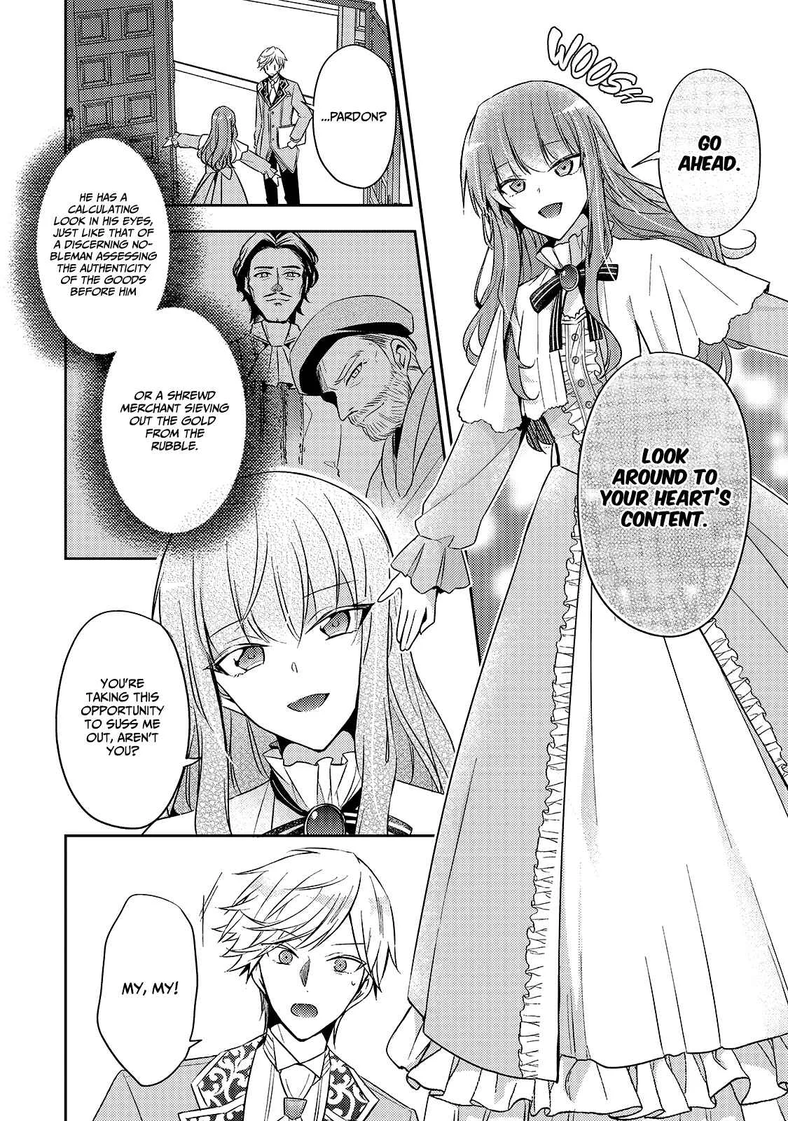 Loop 7-kaime no Akuyaku Reijou wa, Moto Tekikoku de Jiyuu Kimama na Hanayome Seikatsu o Mankitsu Suru Chapter 5: It's Time to Flaunt Your Fiancée! - Page 5