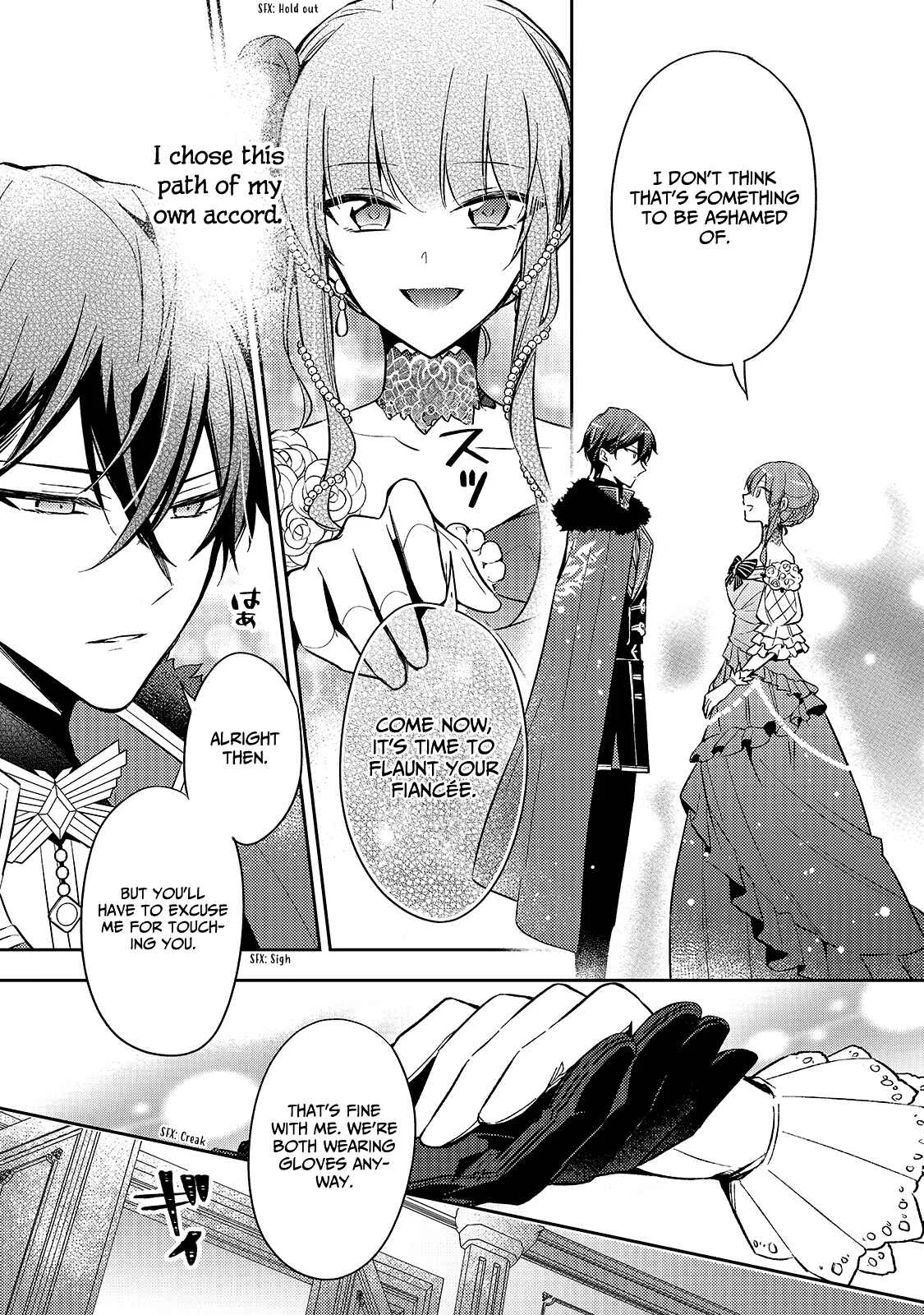 Loop 7-kaime no Akuyaku Reijou wa, Moto Tekikoku de Jiyuu Kimama na Hanayome Seikatsu o Mankitsu Suru Chapter 5: It's Time to Flaunt Your Fiancée! - Page 12
