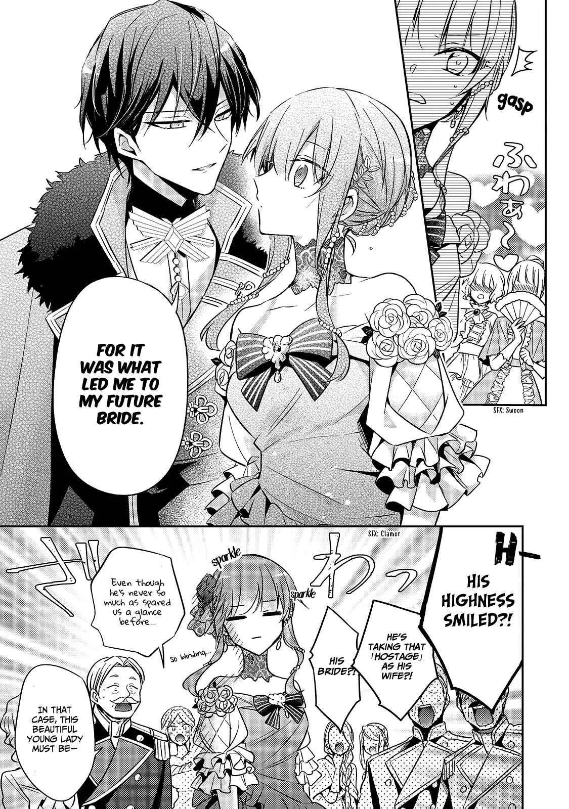 Loop 7-kaime no Akuyaku Reijou wa, Moto Tekikoku de Jiyuu Kimama na Hanayome Seikatsu o Mankitsu Suru Chapter 5: It's Time to Flaunt Your Fiancée! - Page 15