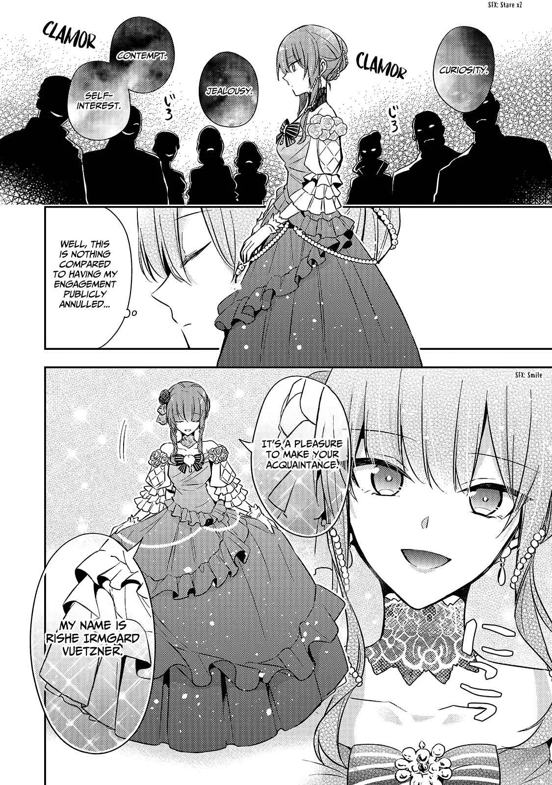 Loop 7-kaime no Akuyaku Reijou wa, Moto Tekikoku de Jiyuu Kimama na Hanayome Seikatsu o Mankitsu Suru Chapter 5: It's Time to Flaunt Your Fiancée! - Page 16