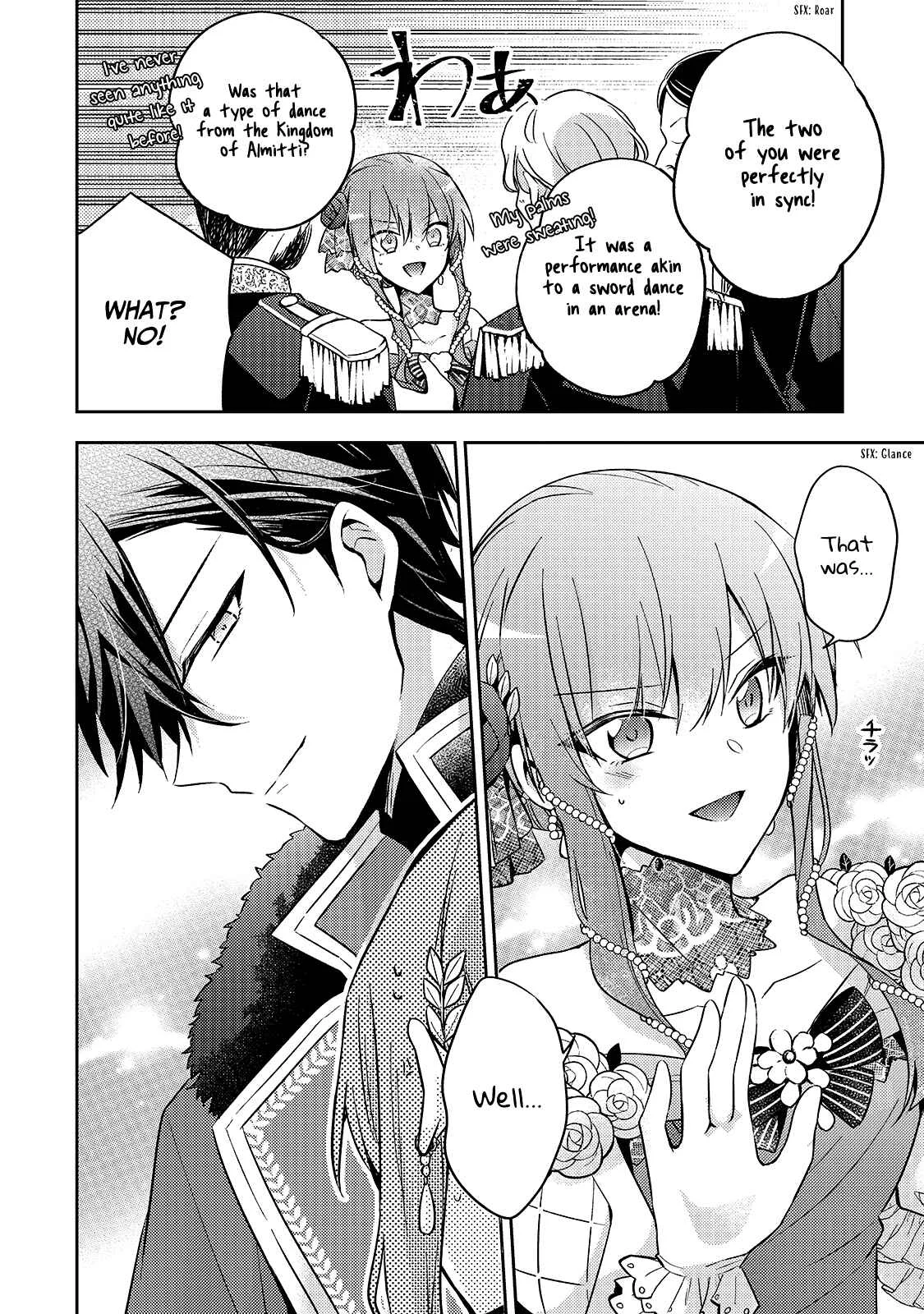 Loop 7-kaime no Akuyaku Reijou wa, Moto Tekikoku de Jiyuu Kimama na Hanayome Seikatsu o Mankitsu Suru Chapter 5: It's Time to Flaunt Your Fiancée! - Page 31