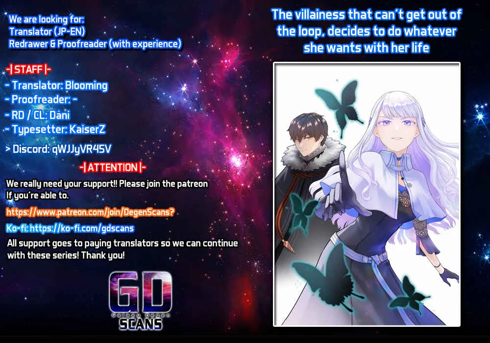 Loop kara Nukedasenai Akuyaku Reijou wa, Akiramete Suki Katte Ikiru Koto ni Kimemashita Chapter 1.2 - Page 1