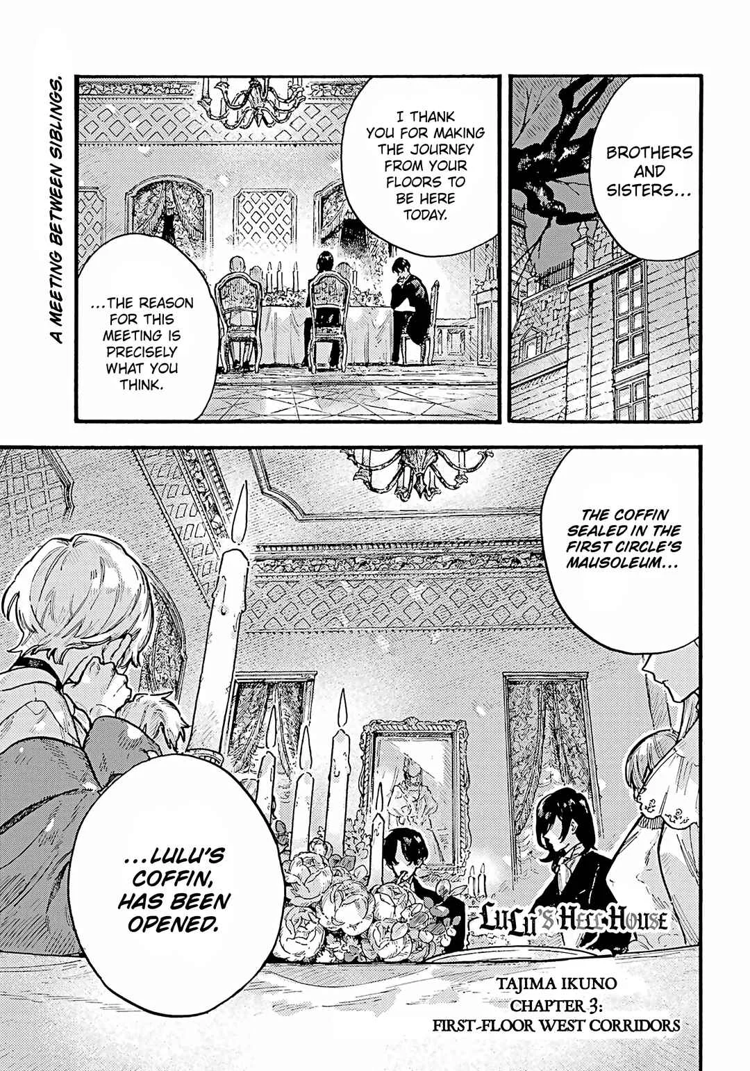 Lulu's Hell House Chapter 3: First-Floor West Corridors - Page 1