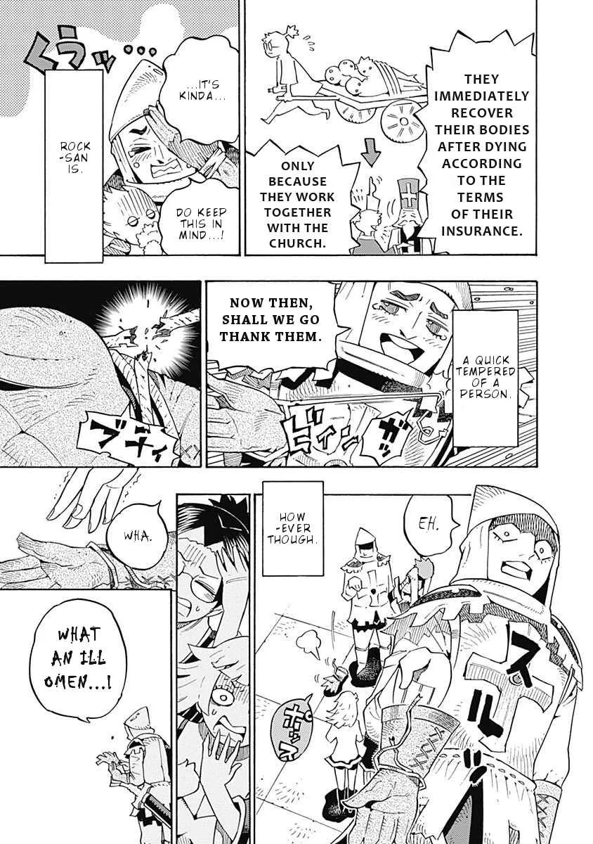 Lycanthrope Bouken Hoken Chapter 5: Incident 5 That Man, Rock - Page 6