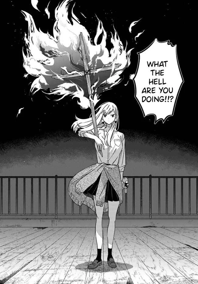 Mabarai-san wa Boku wo Karitai Chapter 2: Mabarai-san and the Burning Cross - Page 21