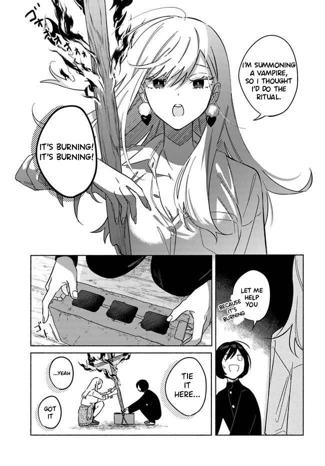 Mabarai-san wa Boku wo Karitai Chapter 2: Mabarai-san and the Burning Cross - Page 22