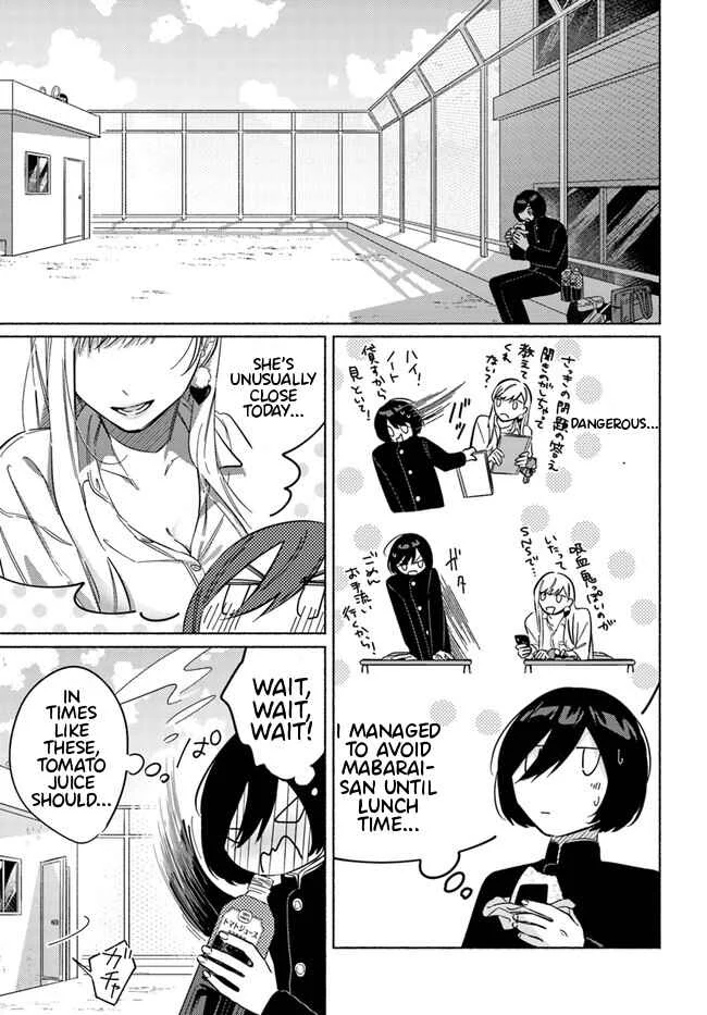 Mabarai-san wa Boku wo Karitai Chapter 5: A little red lunch break with Mabarai-san - Page 6