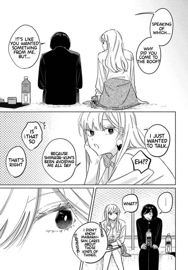 Mabarai-san wa Boku wo Karitai Chapter 5: A little red lunch break with Mabarai-san - Page 12