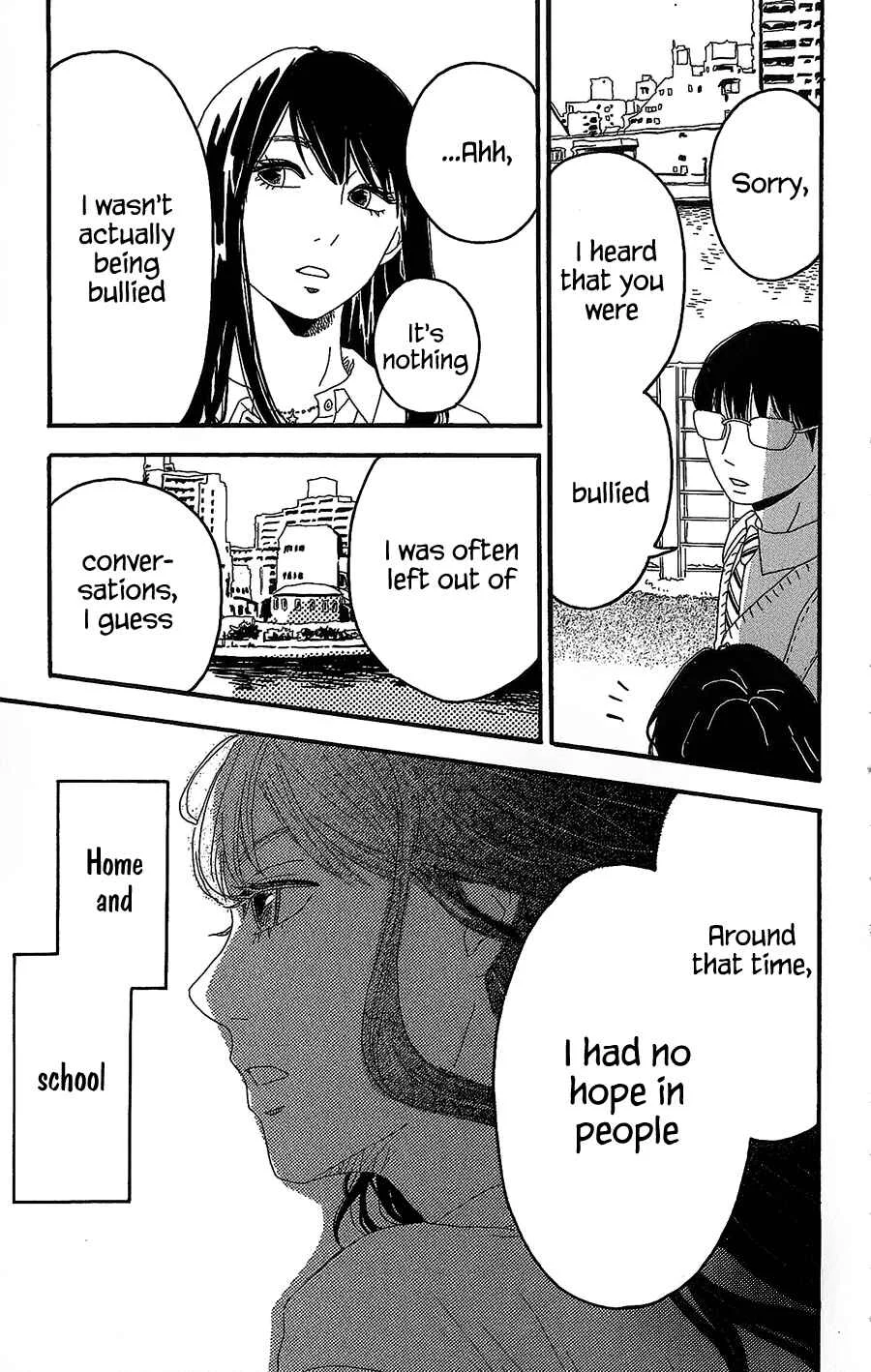 Machida-kun no Sekai Chapter 2: A Troubled Wound - Page 38
