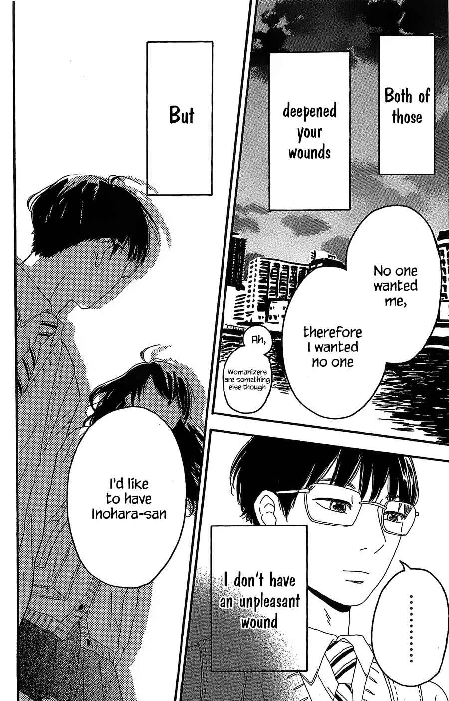 Machida-kun no Sekai Chapter 2: A Troubled Wound - Page 39