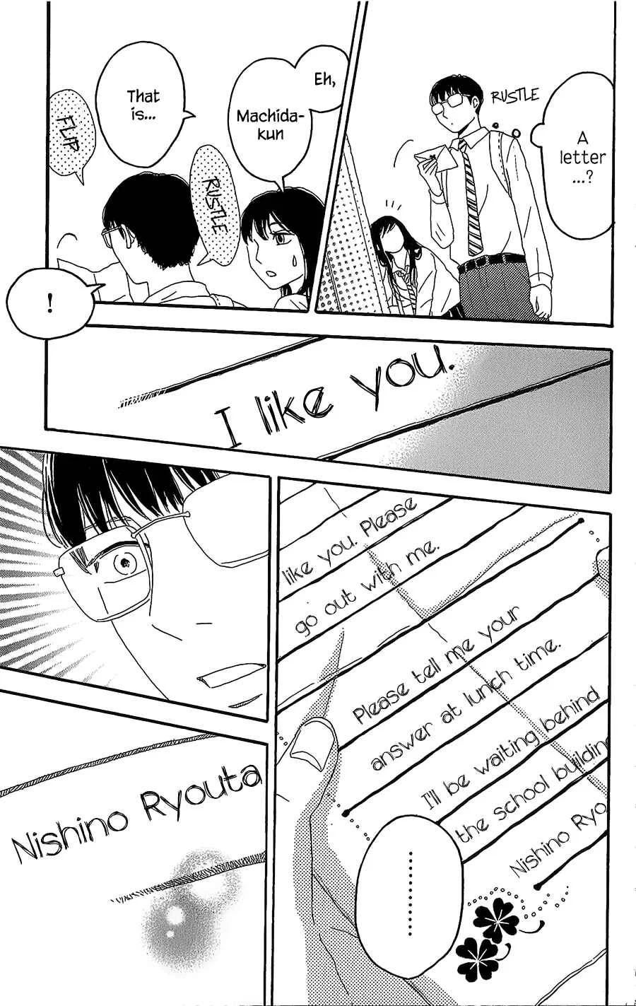 Machida-kun no Sekai Chapter 3: A Love Letter comes suddenly - Page 8