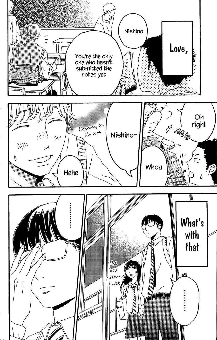 Machida-kun no Sekai Chapter 3: A Love Letter comes suddenly - Page 9