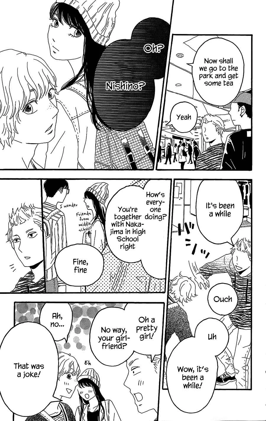 Machida-kun no Sekai Chapter 3: A Love Letter comes suddenly - Page 28