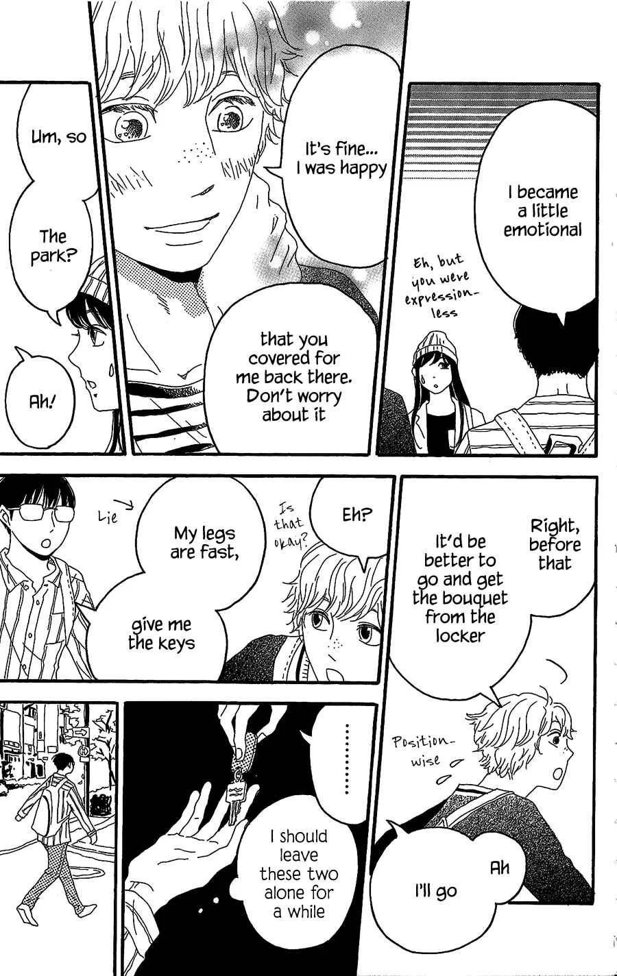 Machida-kun no Sekai Chapter 3: A Love Letter comes suddenly - Page 34